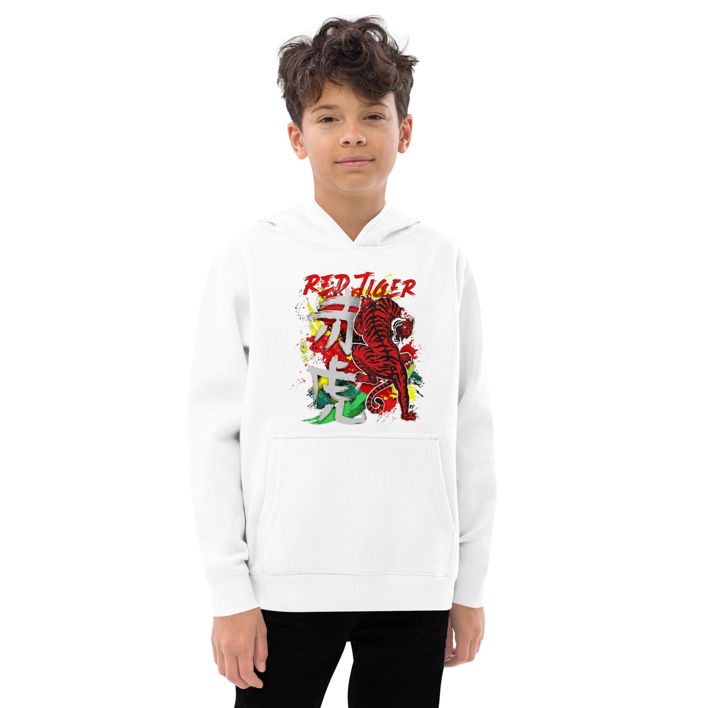 Raising Tiger Kids Fleece Hoodie